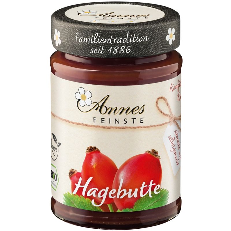 Annes Feinste Bio Hagebutten Konfitüre extra - Produktbild