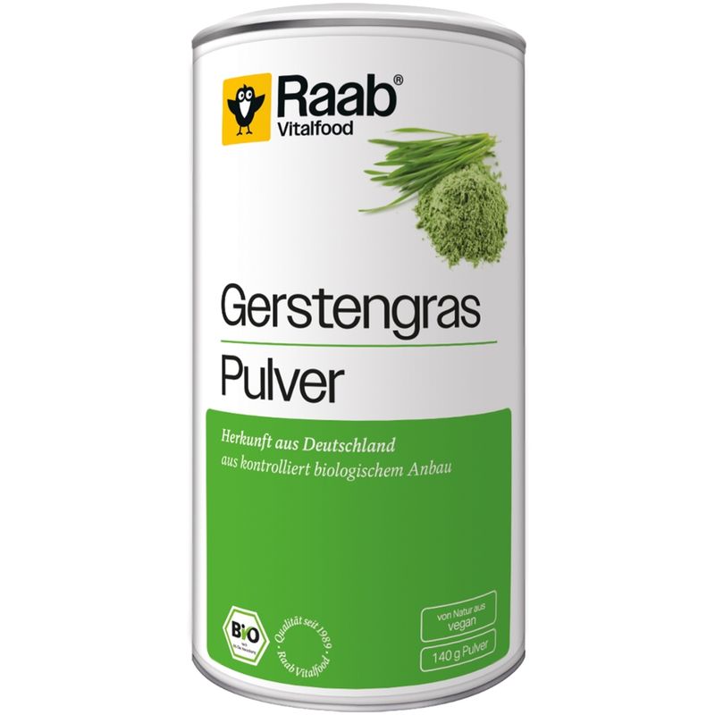 Raab Vitalfood Bio Gerstengras Pulver - Produktbild