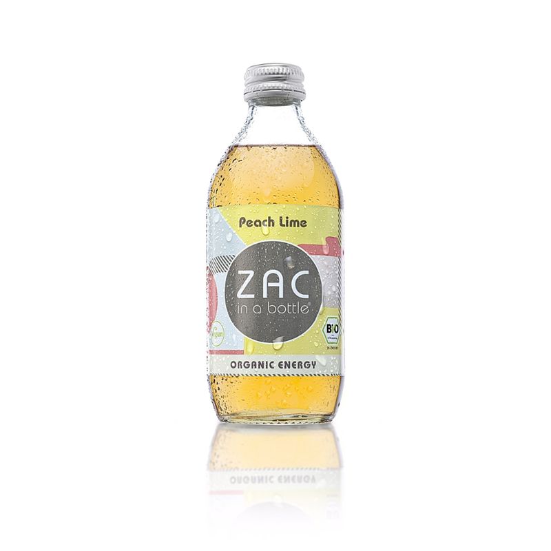 ZAC in a bottle koff. Bio EFG ZAC in a bottle Peach Lime - Produktbild