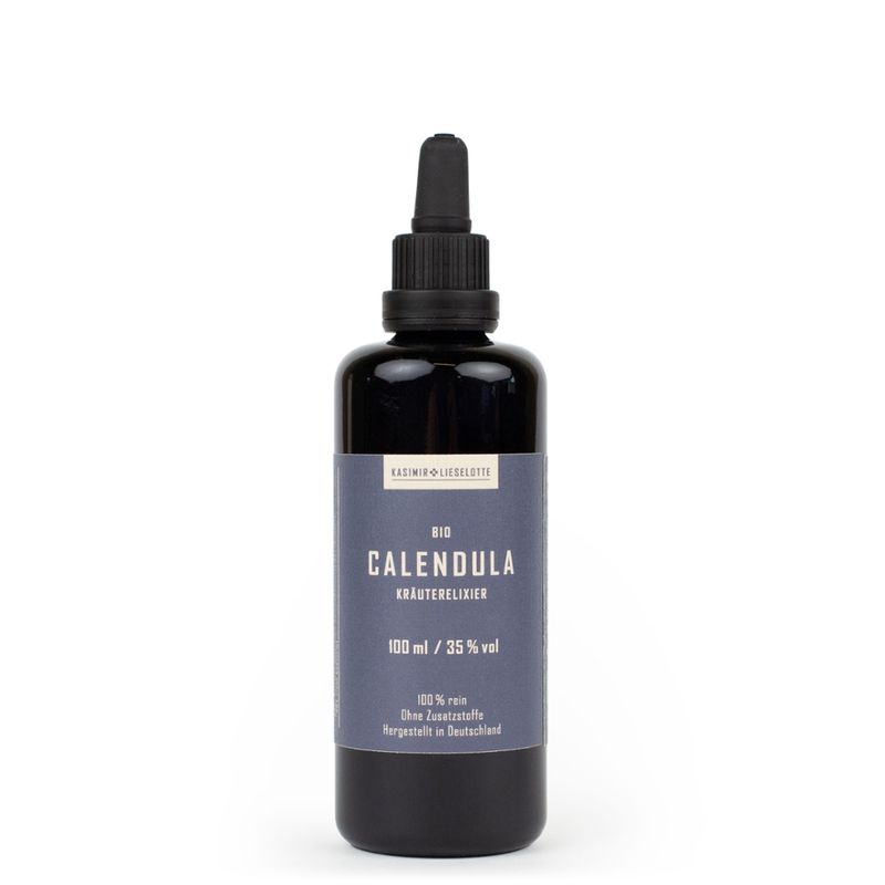 Kasimir + Lieselotte Kräuterkultur Calendula, Ringelblume Tinktur Bio - Produktbild