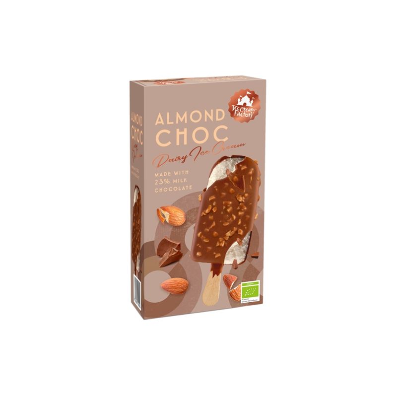 Ice Cream Factory Almond choc 3-pack - Produktbild