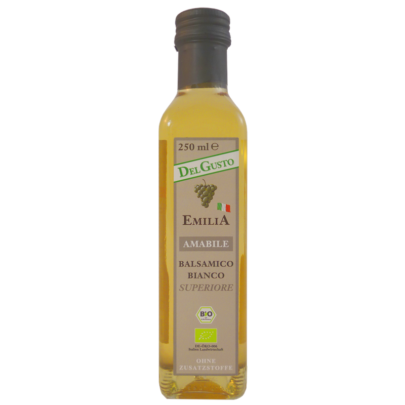 DelGusto BIANCO SUPERIORE BALSAMICO Bio Vegan - Produktbild
