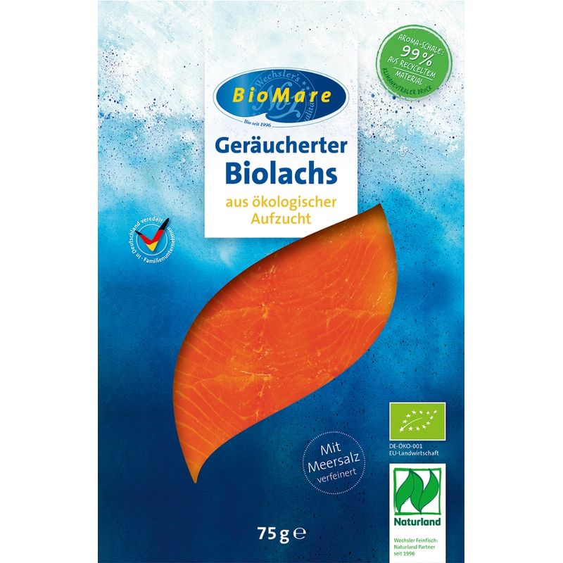 Bio Mare Bio Mare geräucherter Biolachs aus Irland - Produktbild