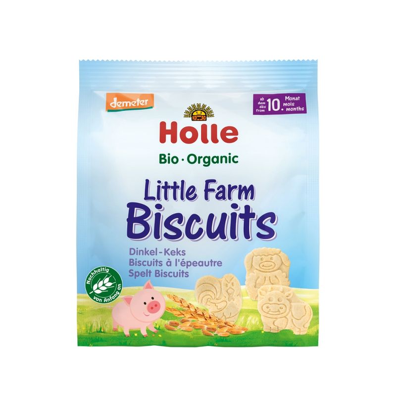 Holle  Bio-Little Farm Biscuits Dinkel - Produktbild