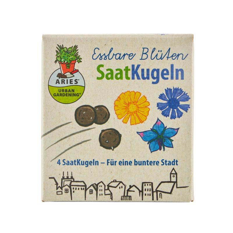 Aries SaatKugeln Essbare Blüten - Produktbild