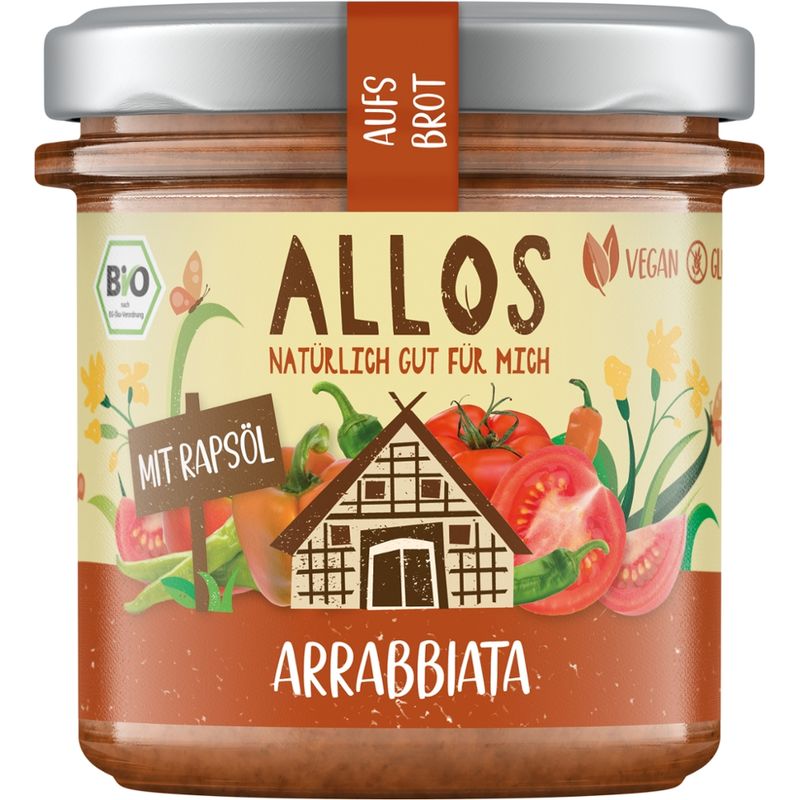 Allos aufs Brot Arrabbiata - Produktbild