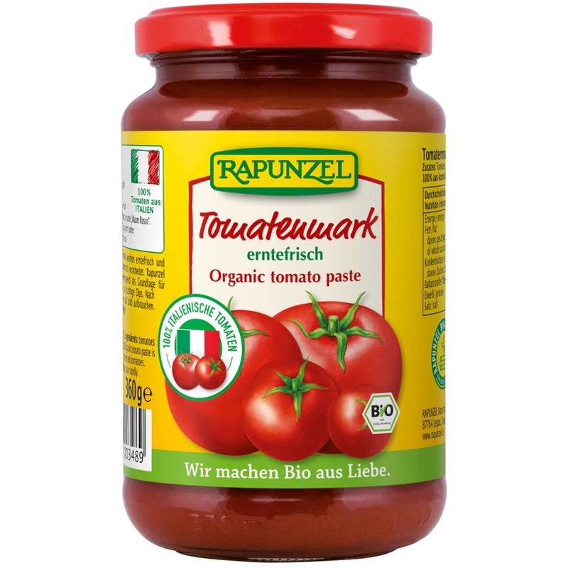 Rapunzel Tomatenmark, einfach konzentriert, 22% Tr.M. - Produktbild