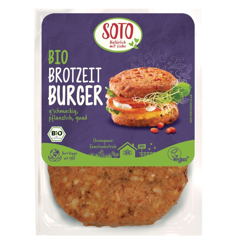 SOTO Bio Brotzeit Burger - Produktbild