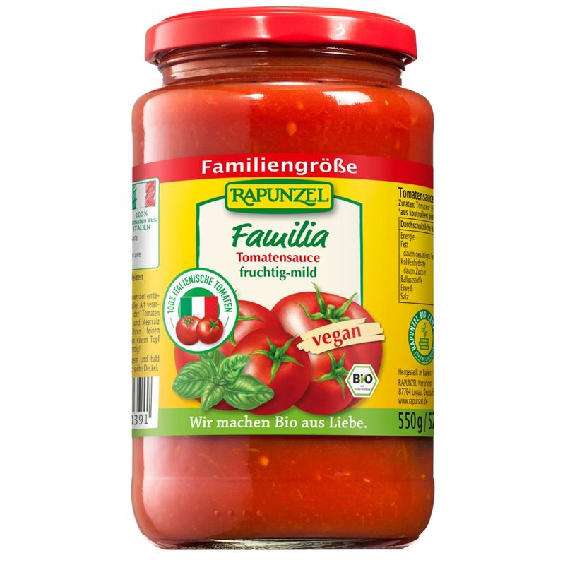 Rapunzel Tomatensauce Familia - Produktbild