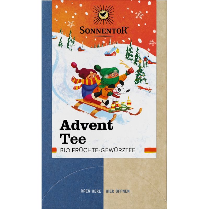 Sonnentor Advent Tee, Doppelkammerbeutel - Produktbild