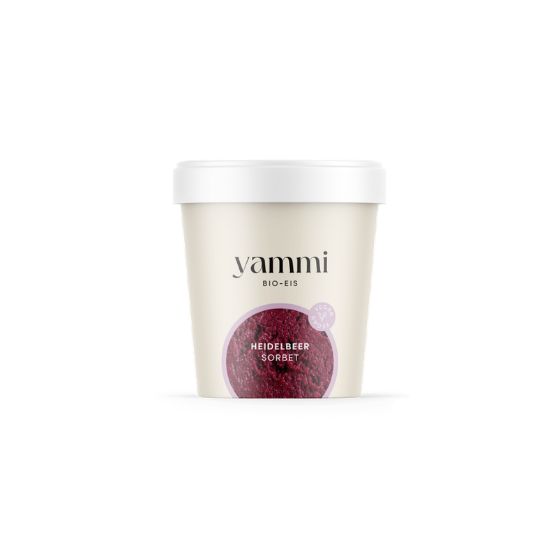 yammi BIO-EIS Heidelbeer Sorbet - Produktbild
