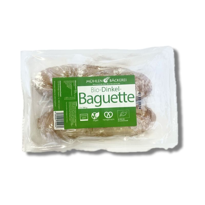 Mühlenbäckerei Bio-Dinkel-Baguette - Produktbild