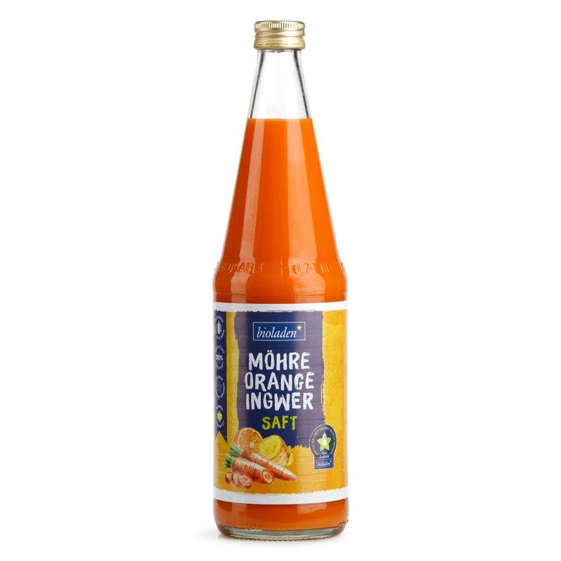 bioladen Möhre-Orange-Ingwersaft - Produktbild