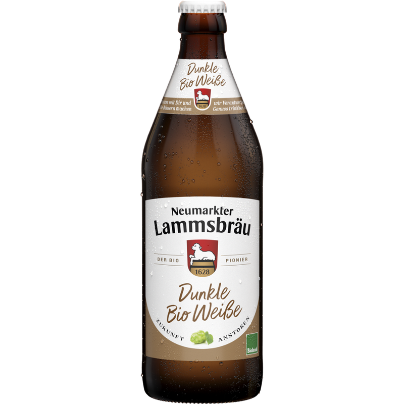 Neumarkter Lammsbräu Neumarkter Lammsbräu Dunkle Bio Weiße 0,5l - Produktbild