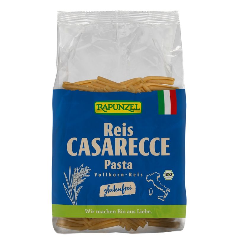 Rapunzel Reis-Casarecce, Getreidespezialität aus Vollkorn-Reis - Produktbild