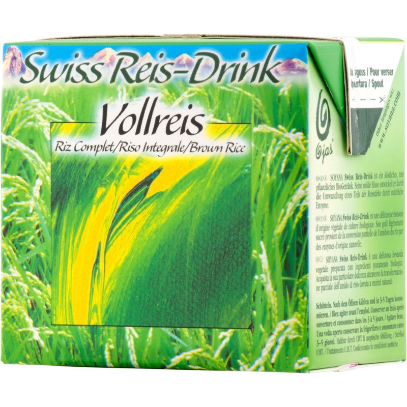 Soyana Swiss Reis-Drink Vollreis 0,5l - Produktbild