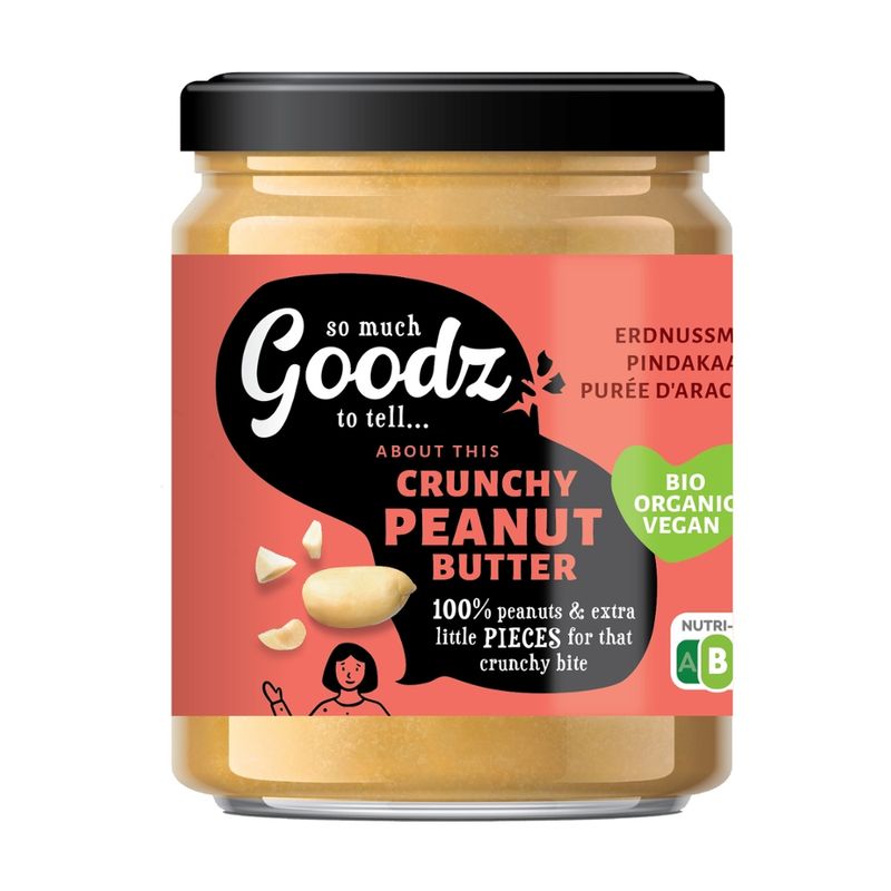 Goodz Erdnussmus Crunchy - Produktbild