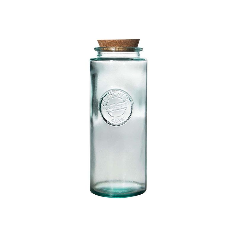 memo Handelsware Vorratsglas "Authentic" aus Recyclinggals, 1,45 l - Produktbild