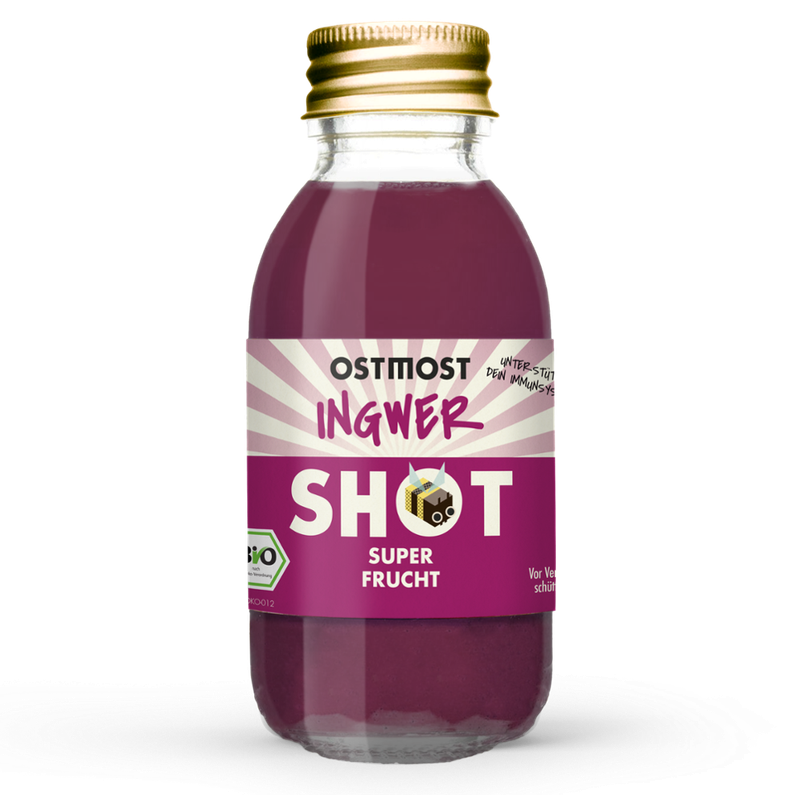 OSTMOST OSTMOST Bio Ingwer Shot Super Frucht 100ml - Produktbild