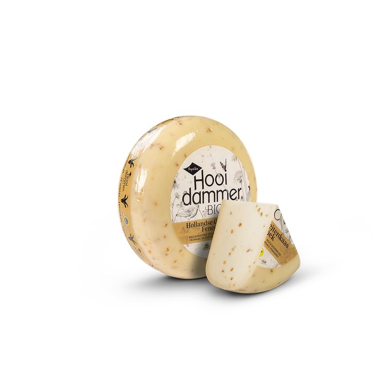 Hooidammer Hooidammer Holländischer Bio Ziegenschnittkäse Bockshornklee 4/5kg mindestens 50% Fett i. Tr. - Produktbild