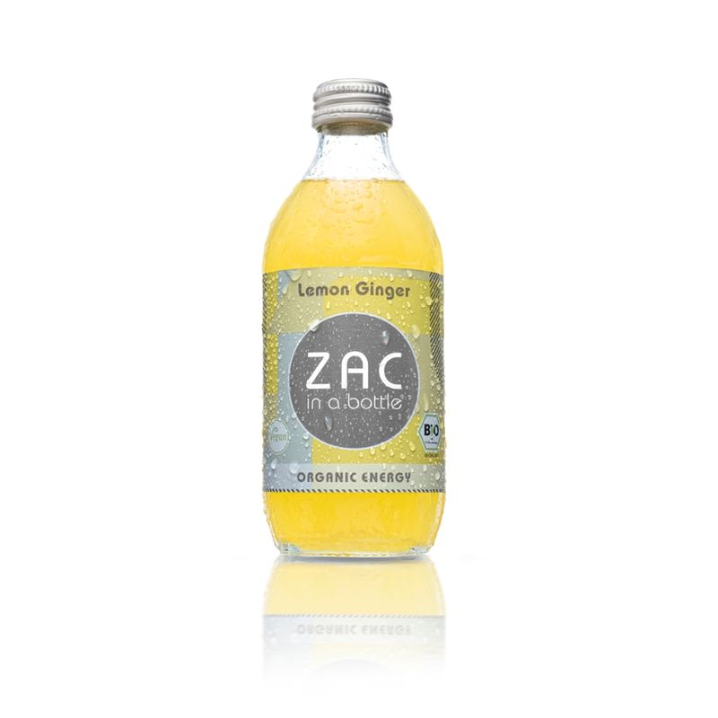 ZAC in a bottle koff. Bio EFG Zac in a bottle Lemon Ginger - Produktbild
