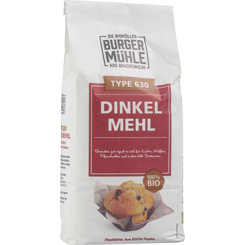 Burgermühle Burgermühle Dinkelmehl Type 630 - Produktbild