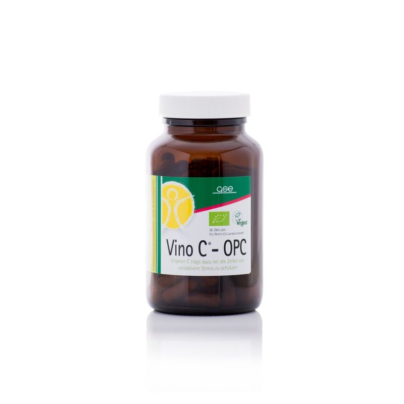 GSE  BIO Vino C® - OPC, 120 Kapseln à 600 mg - Produktbild