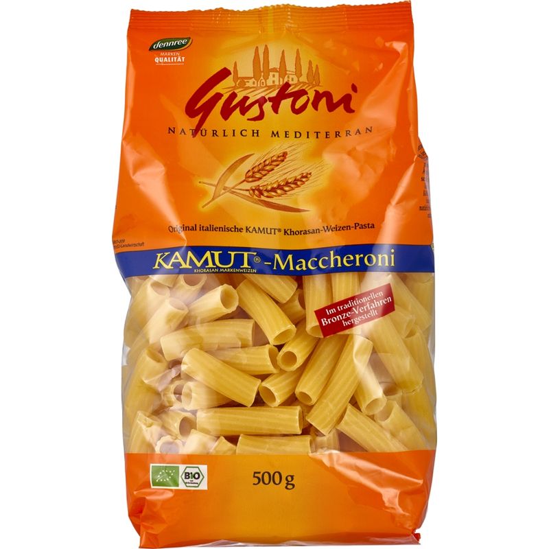 Gustoni KAMUT®-Maccheroni, Original italienische KAMUT®-Pasta - Produktbild