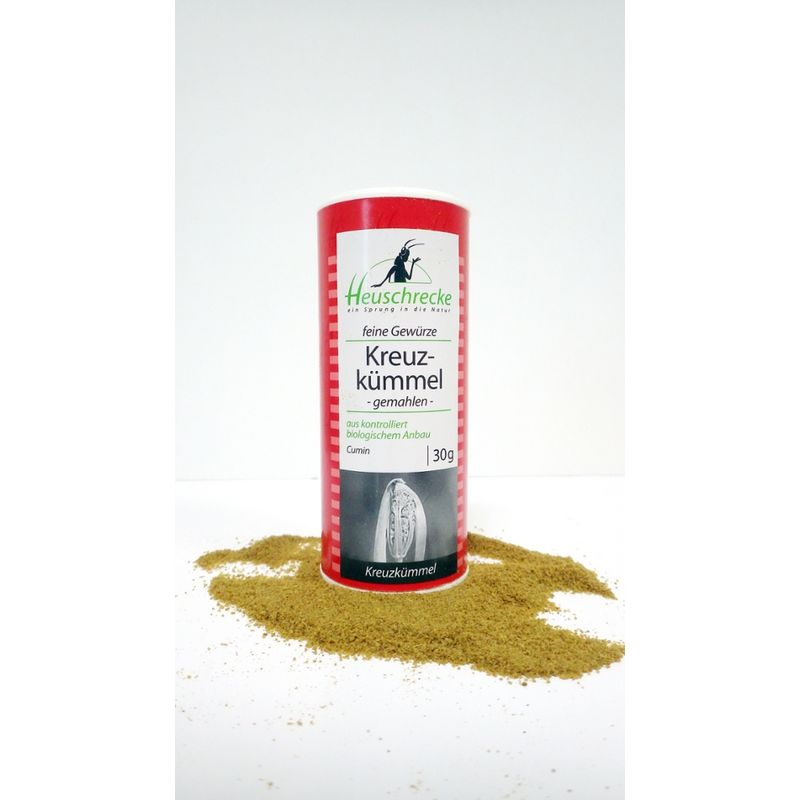 Heuschrecke Kreuzkümmel, Cumin, gemahlen, kbA - Produktbild