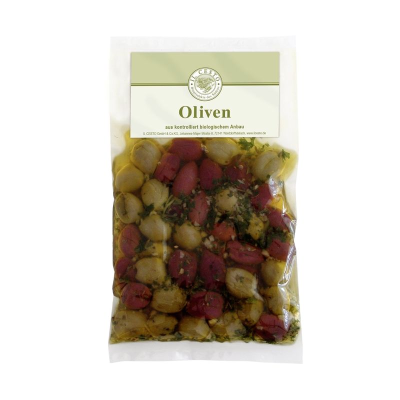 Il Cesto Oliven-Mix mariniert entsteint - Produktbild