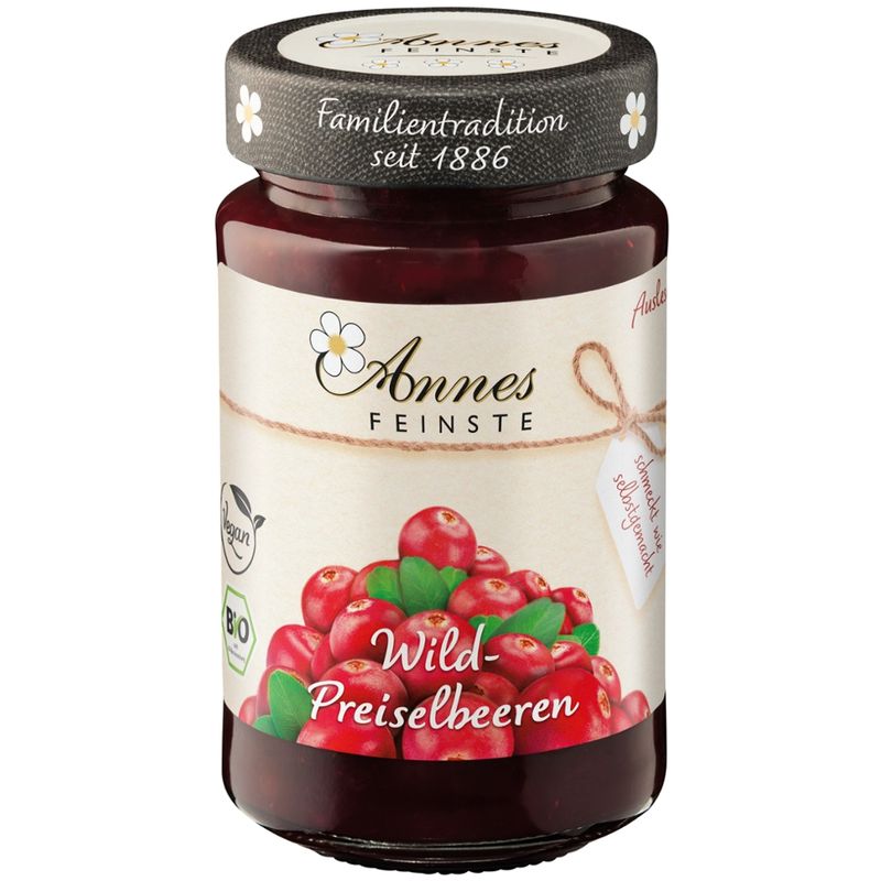 Annes Feinste Bio Wildpreiselbeeren Auslese - Produktbild