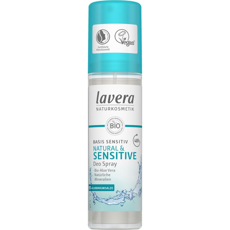 lavera Deo Spray basis sensitiv NATURAL & SENSITIVE - Produktbild