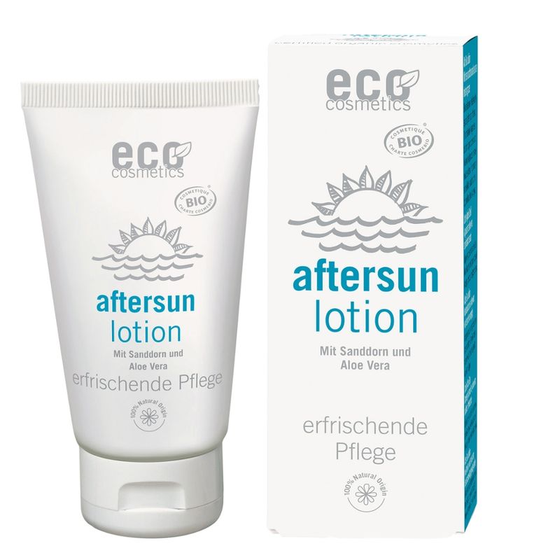 eco cosmetics After Sun Lotion mit Sanddorn und Aloe Vera - Produktbild