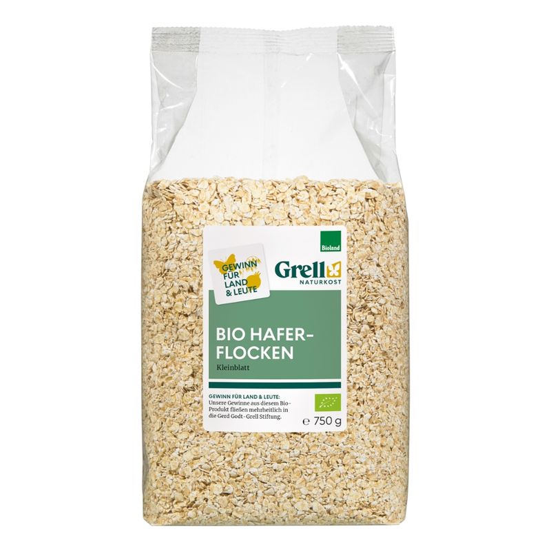 Grell Naturkost Haferflocken Kleinblatt - Produktbild