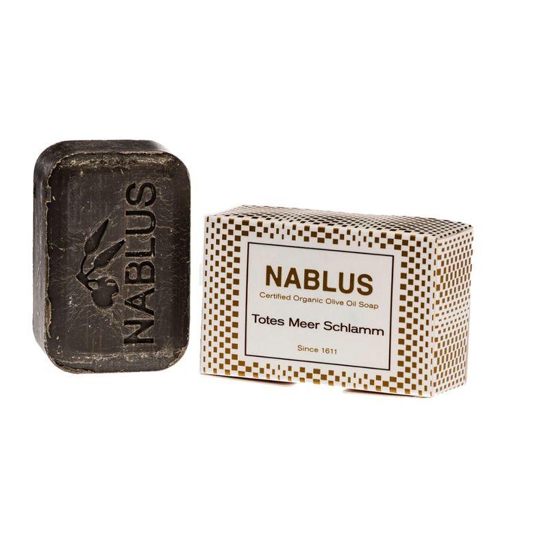 Nablus Soap Olivenölseifen Nablus Soap Natürliche Olivenseife Totes Meer Schlamm - Produktbild