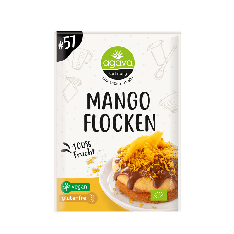 Agava Mangoflocken - Produktbild