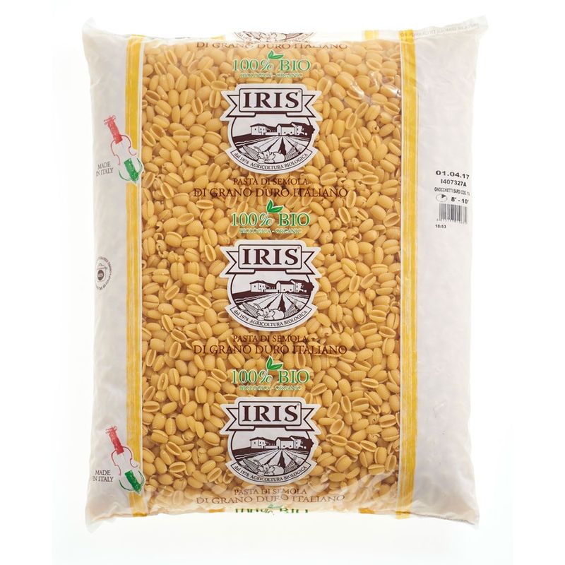 IRIS  Gnocchetti sardi  Hell aus Hartweizen-Nudeln hell 5 kg. - Produktbild