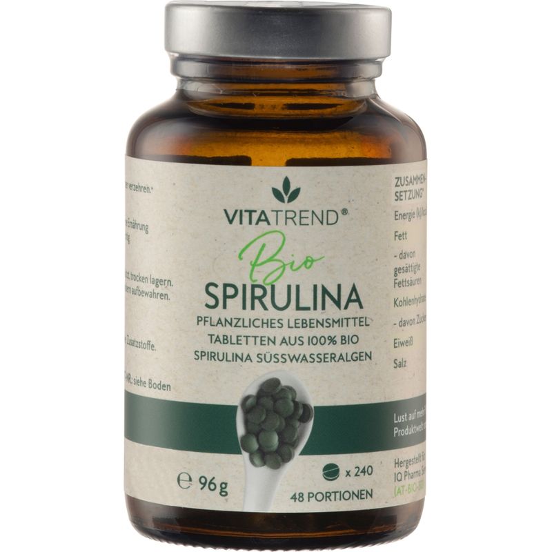 vitatrend BIO Spirulina Mikroalgen Tabletten - Produktbild