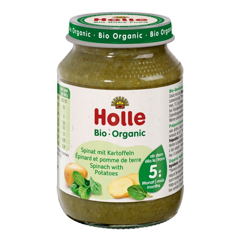 Holle  Spinat mit Kartoffeln - Produktbild