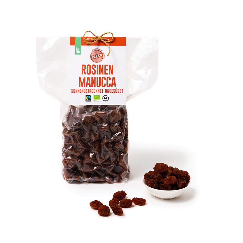 Pakka Manucca Rosinen getrocknet, Bio & Fairtrade, 1kg - Produktbild