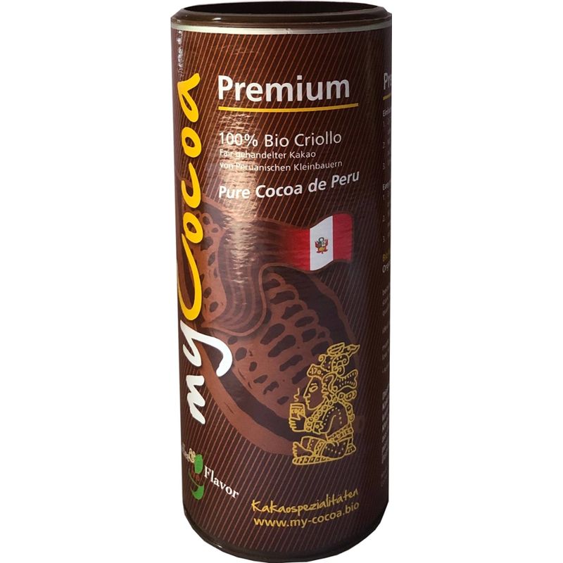 Coffee & Flavor Bio Bio MyCocoa Criollo Vegan, Rohkostqualität aus Peru, von Kleinbauernplantagen - Produktbild