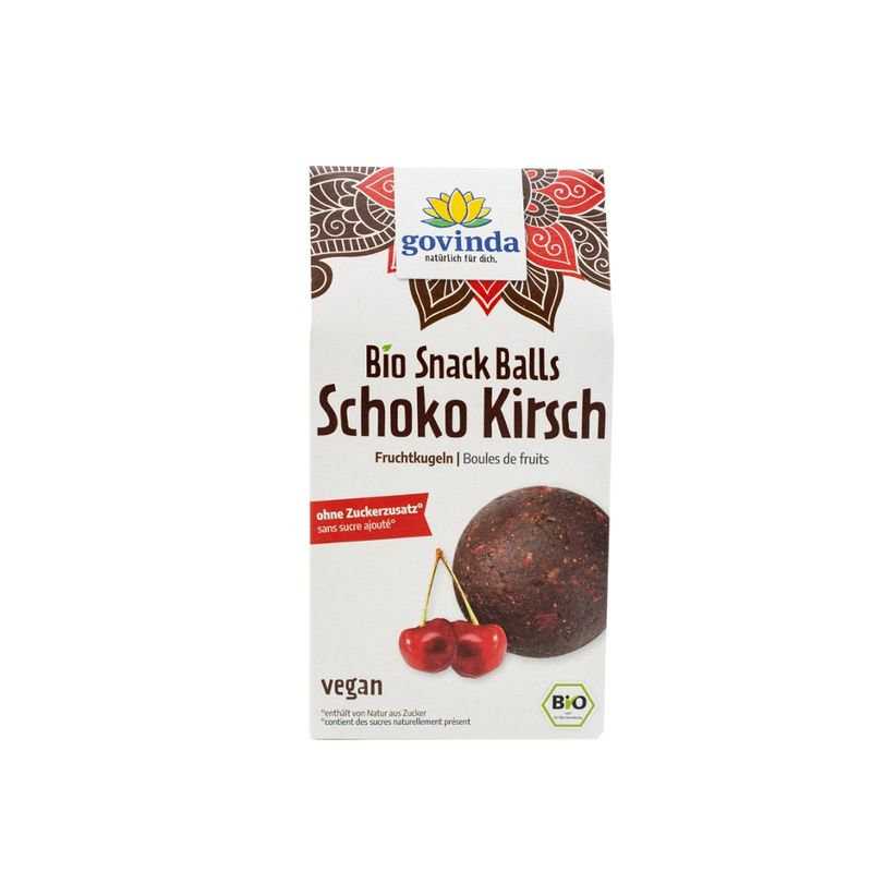 Govinda Bio Snack Balls Schoko Kirsch - Produktbild