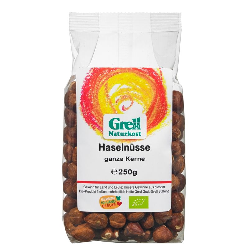 Grell Naturkost Haselnüsse ganze Kerne - Produktbild