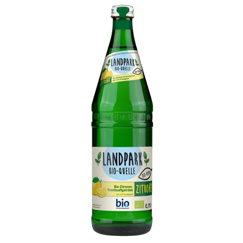 Landpark Bio-Quelle Landpark Bio-Quelle Limonade trübe Zitrone - Produktbild