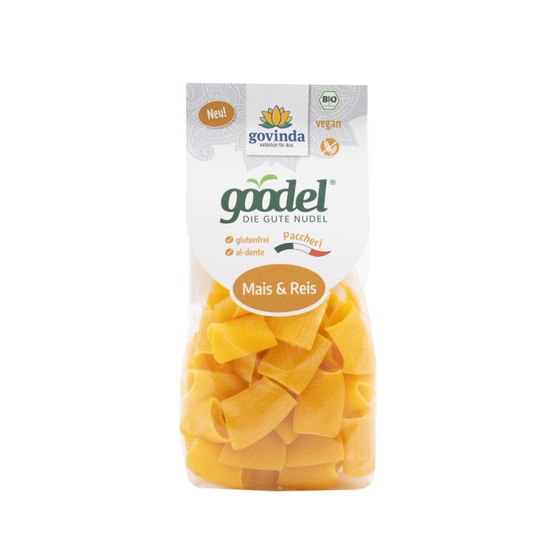 Govinda Goodel Paccheri Mais und Reis, BIO - Produktbild