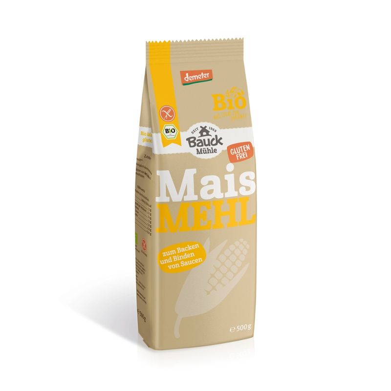 Bauck Mühle Maismehl glutenfrei Demeter - Produktbild