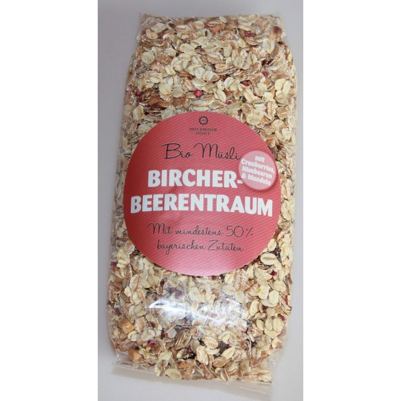 Bruckmayer Mühle Bio Müsli Bircher Beerentraum 450 g - Produktbild