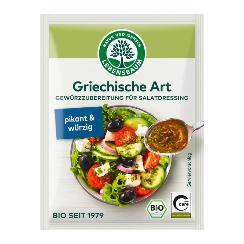 LEBENSBAUM Salatdressing Griechische Art - Produktbild