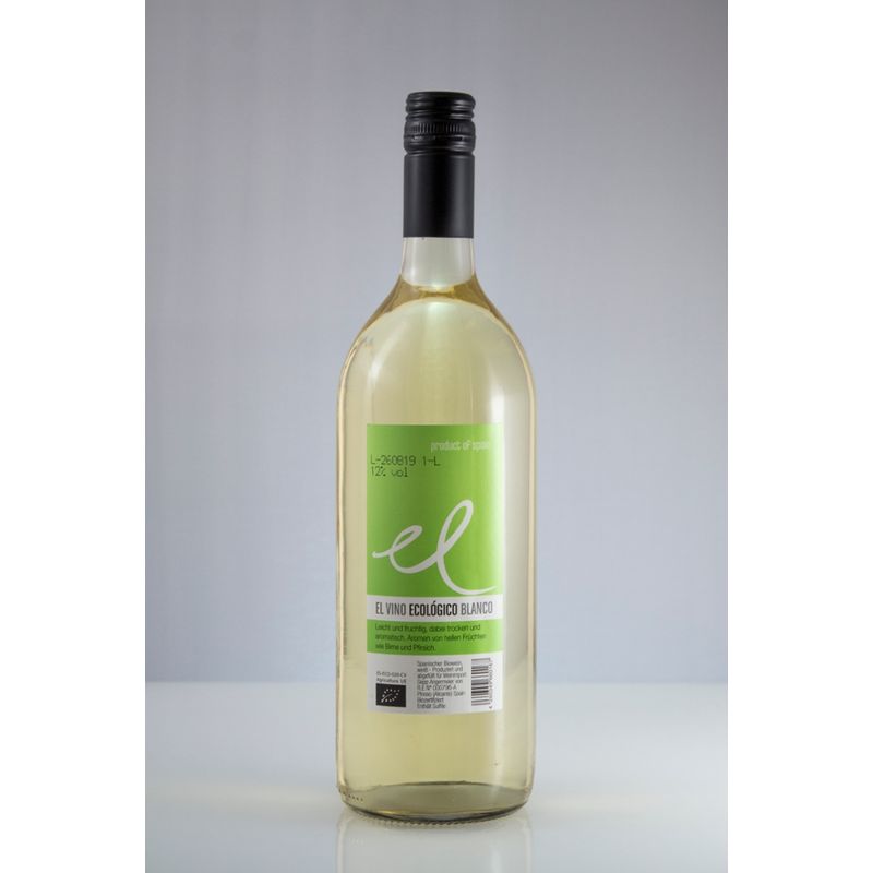 Angermeier Eigenmarke EL VINO Ecologico Blanco, IGP, Angermeier Eigenmarke - Produktbild