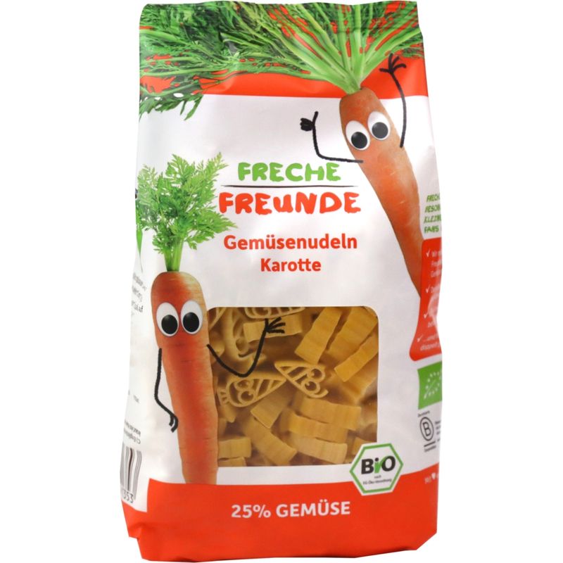 Freche Freunde erdbär Freche Freunde Gemüsenudeln "Karotte" - Produktbild